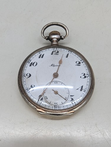 Antike alpina taschenuhr - antike, um