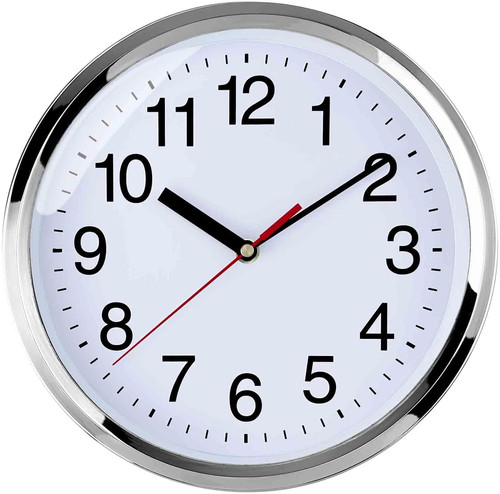 Plumeet stille wanduhr 25cm - wanduhr,,