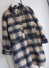 H&M langes Shacket Hemdjacke