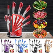 9-teilig Messerblock mit