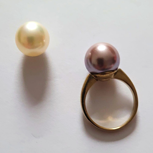 333 gold ring - 333, mit