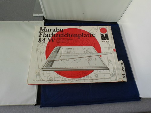 Flachzeichenplatte marabu w - marabu,