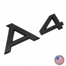 Audi A4 Matte Black Rear