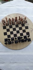 Schachspiel aus Speckstein