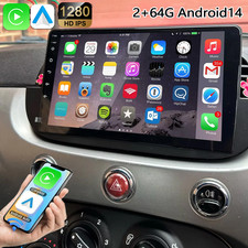 9" 4+64GB Für Fiat 500 500C
