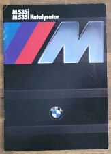 BMW M535i E28 Prospekt/brochure/folleto/opuscolo/broszura/broschyr/prospectus 86