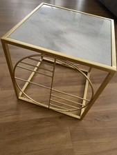 Couchtisch / Wohnzimmertisch / Beistelltisch KARE TECHNO Marmor weiß