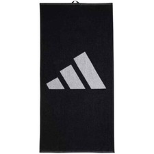 adidas Performance 3Bar Towel Smal Handtuch Badetuch Sporthandtuch IU1290 Black