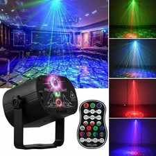 240 Muster LED-Laser Projektor Disco RGB Lichteffekt Party Bühnenbeleuchtung