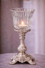 XL Kerzenglas Glasaufsatz