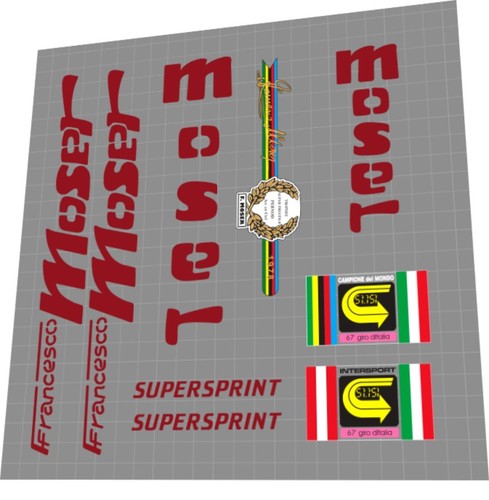 Francesco moser supersprint - moser,