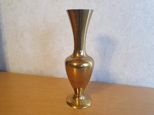 Messingvase vintage 50er jahre - messingvase,