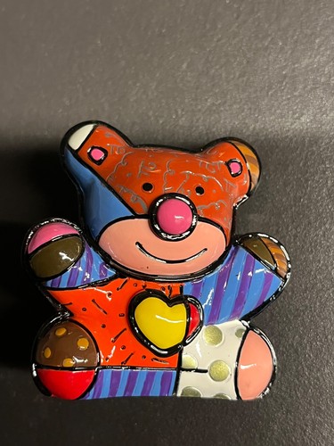 Romero britto love bear - romero, mini