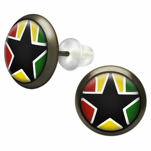 Paar cabochon ohrstecker - 1,