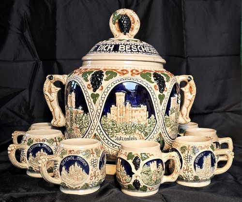 Vintage altes antikes - , bowle