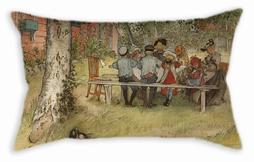 Kissenbezug canvas stoff carl - kissenbezug,