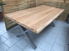 Esstisch Wildeiche Massiv