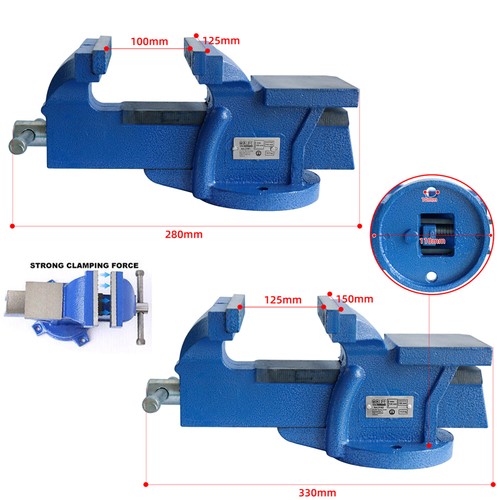 Schraubstock 125 150mm