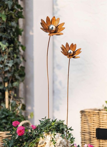 Metall garten stecker blume - garten, "blume"