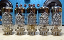 Konvolut 5x Röhre Telefunken