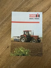 Orig. CASE IHC 956XL 1056XL Traktoren Prospekt Brochure Schlepper Oldtimer F8