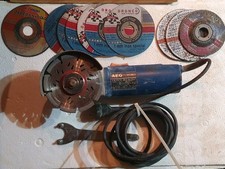 Kleiner Winkelschleifer 220 V gebraucht /  WS - 115 mit Zubehör 