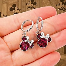 Minnie Mouse Ohrringe 925 Pl