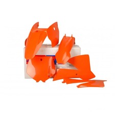 Plastik komplett Kit orange für KTM SX 65 Bj. 2002-2008