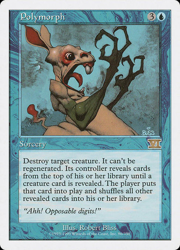 Magic mtg polymorph - polymorph, 6ed-86