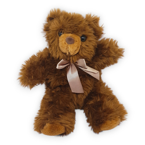 Teddybär braun 28cm mit - 28cm,