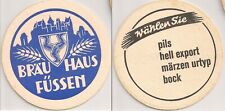 Bräuhaus Füssen - alter Bierdeckel "Sortenauswahl"