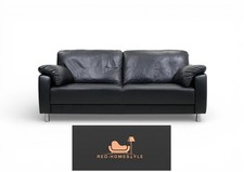 Designer Sofa Dreisitzer Leder