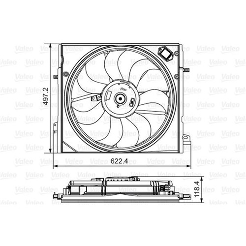 Valeo kühler lüfter motor - valeo,