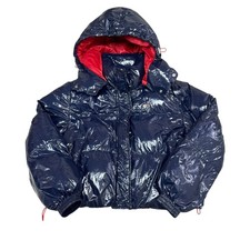 Tommy jeans puffer jacke damen - jeans,