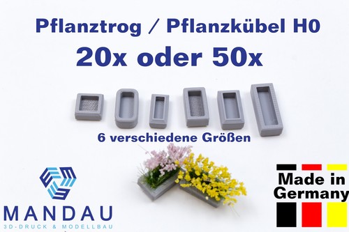 20x 50x pflanzkübel h0 - 20x/50x, in