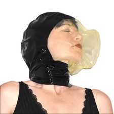 Latexmaske zur Atemkontrolle *