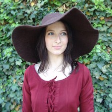 Hut in 6 Farben - mit breiter