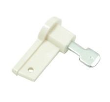 Zündschlüssel weiß creme