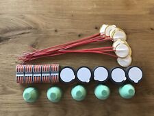 5er SparSet Drum-Doktor „Eas-e“ Drum-Trigger DIY-Set, Dual-Zone, Head&Rim-Trig.