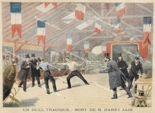 Fechten fencing duel Duell