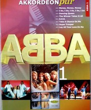 Akkordeon Noten : ABBA Heft 1
