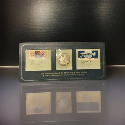 Numisbrief 1975 usa - usa, cccp