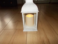 Deko-Laterne weiß