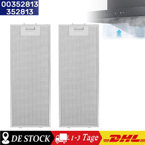 Metallfettfilter fettfilter - 2x,