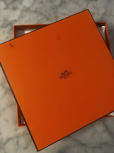 Hermès orange box leere - box,