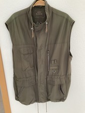 Herren Weste  Outdoorjacke Jagdweste Gr. 56. Oliv Jagdjacke 