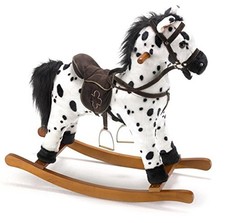 Plusch-Schaukelpferd Apfels