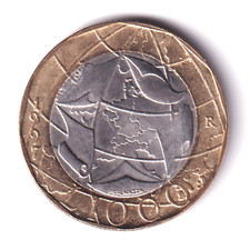 Italien - 1000 Lire 1997  (mit