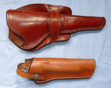 Zwei Lederholster für