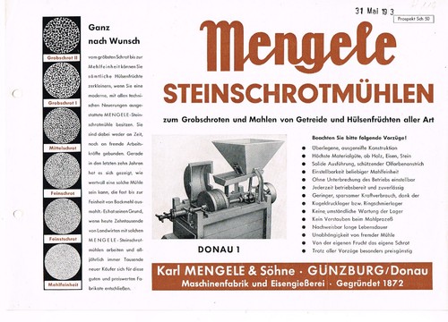 Mengele steinschrotmühlen - mengele,